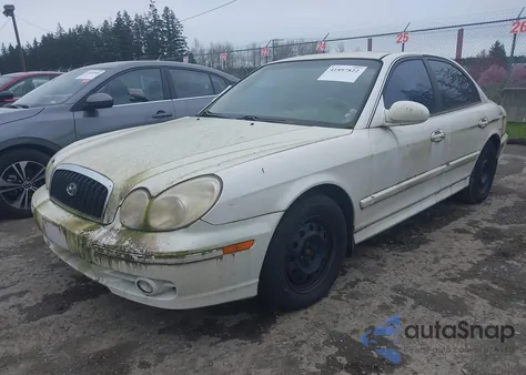 2004 Hyundai Sonata from USA, damaged, VIN KMHWF25S44A960819